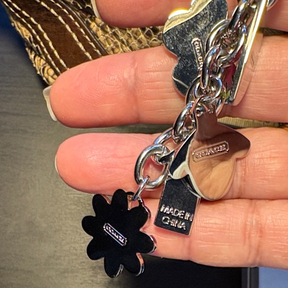 Coach Colorful Charm Keychain - Picture 4 of 6